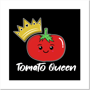 Tomato Queen Kawaii Tomato Posters and Art